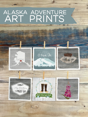 CLOSEOUTS - Alaska Adventure Art Prints