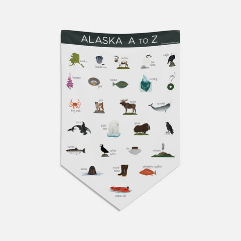 Alaska A to Z Pennant