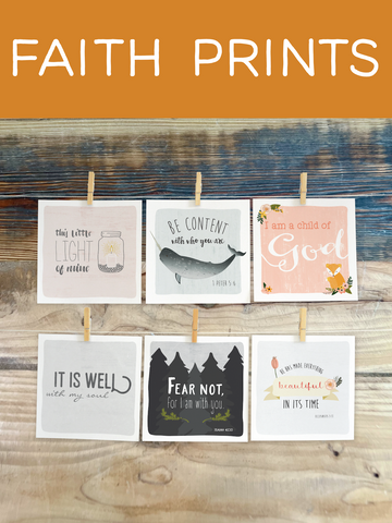 CLOSEOUT - Faith Collection - Art Prints