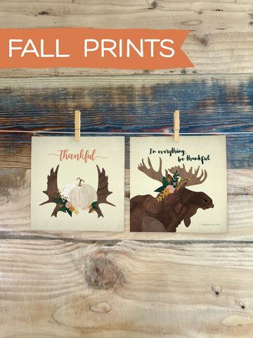 CLOSEOUT - Fall Prints