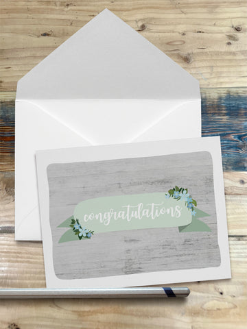 Congratulations Notecard
