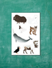 Alaska Wildlife Sticker Sheet Collection
