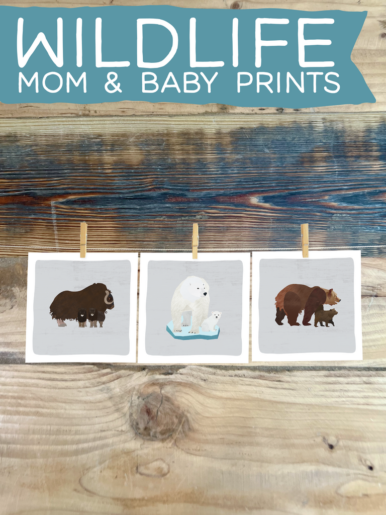 Alaska Mom & Baby Prints