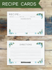 Forget-Me-Not Recipe Cards