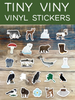 Tiny Viny Sticker Collection - NEW DESIGNS